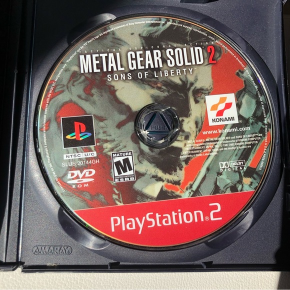 Metal Gear Solid 2: Sons of Liberty  (Sony PlayStation 2) CIB Tested - Picture 3 of 6